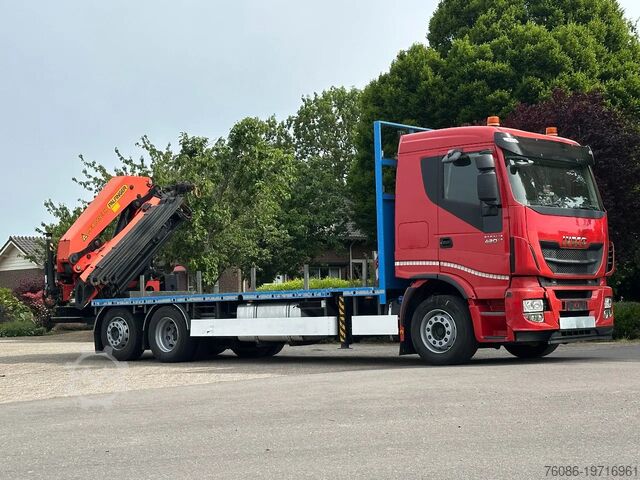 Crane truck Iveco Stralis 420 !KRAAN/CRANE/GRUE/ Palfinger 42TM!!...