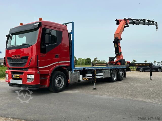 Crane truck Iveco Stralis 420 !KRAAN/CRANE/GRUE/ Palfinger 42TM!!...