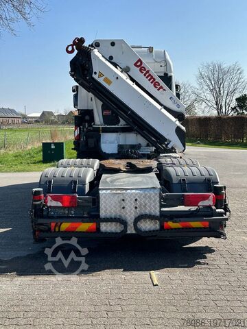 Volume-SZM Scania R450 6x2 !!TRACTOR!!!CRANE/GRUE/HMF 50TM!!TOP!E...