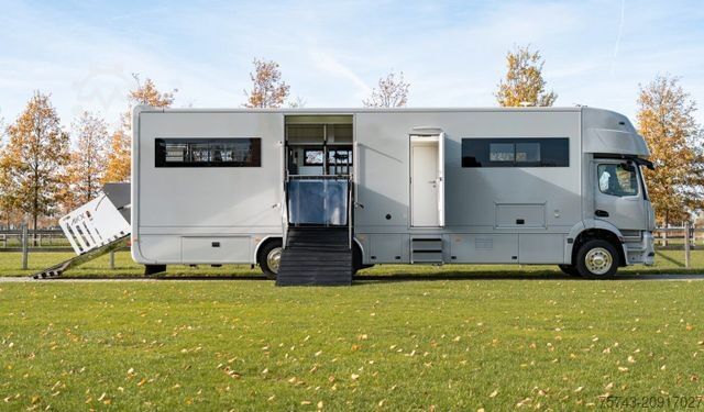 Cattle truck MERCEDES-BENZ ACTROS S  2640 AKX . POP-OUT 7 Pferde