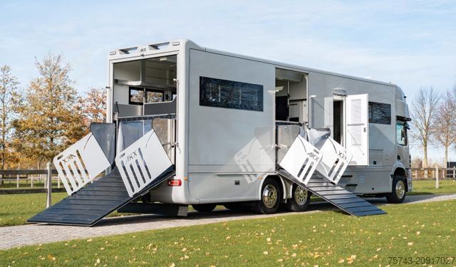 Cattle truck MERCEDES-BENZ ACTROS S  2640 AKX . POP-OUT 7 Pferde