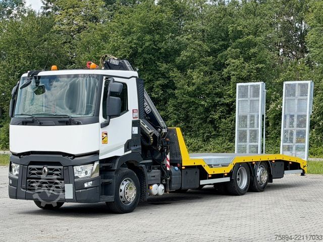 Autokran RENAULT T 380 * Abschleppwagen 7,40m* KRAN/FUNK * TOP