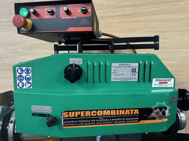 Portable line boring machine ELSA SC2-600