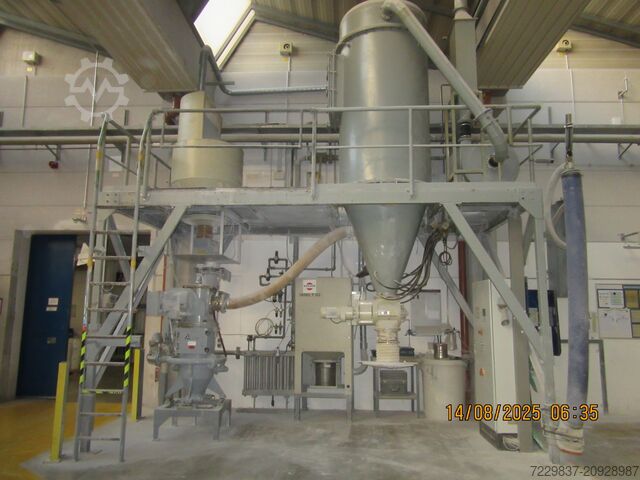 Aeroplex Fluidized Bed Opposed Jet Mill 400 Hosokawa Alpine 400 AFG