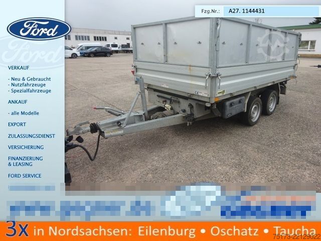 Three-way tipper trailer HUMBAUR HTK-Garant 3500.31 Kipper 100km/h