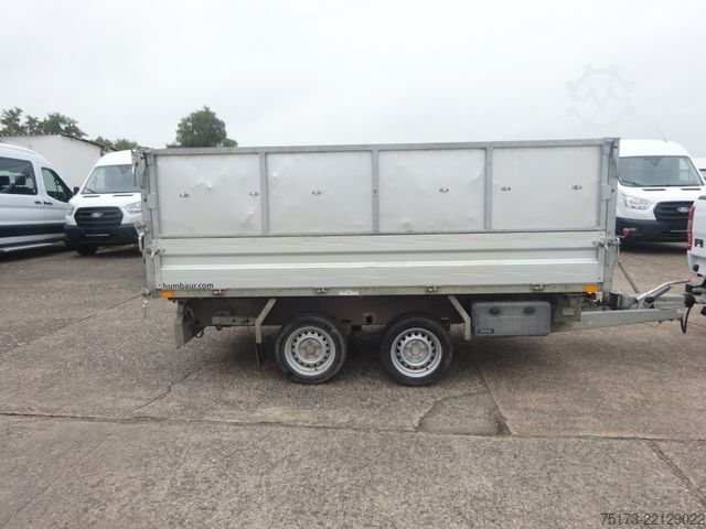 Three-way tipper trailer HUMBAUR HTK-Garant 3500.31 Kipper 100km/h
