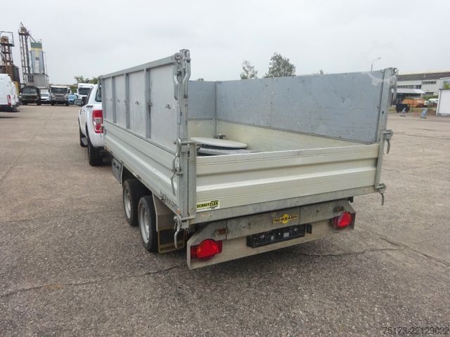 Three-way tipper trailer HUMBAUR HTK-Garant 3500.31 Kipper 100km/h