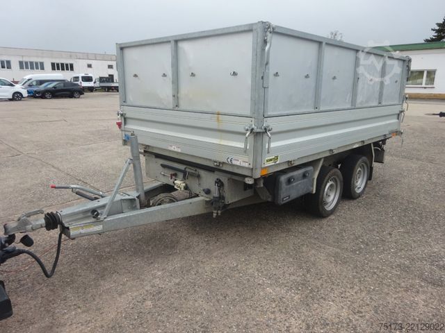 Three-way tipper trailer HUMBAUR HTK-Garant 3500.31 Kipper 100km/h