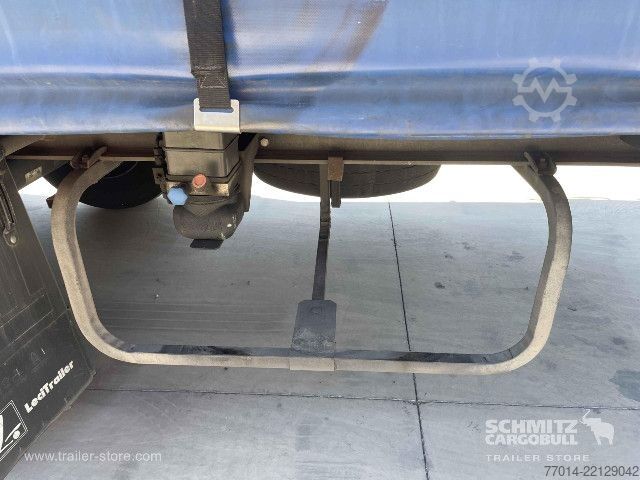 Open semitrailer with tarp Leci Trailer Curtainsider Standard