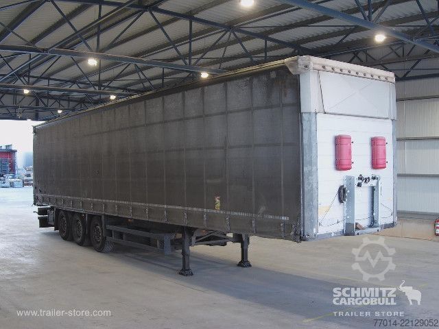 Open semitrailer with tarp Schmitz Cargobull Curtainsider Coil