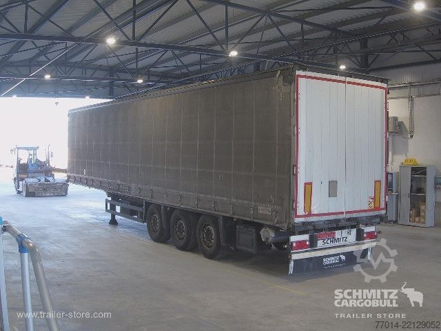 Open semitrailer with tarp Schmitz Cargobull Curtainsider Coil