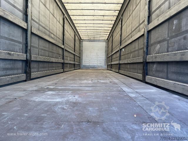 Open semitrailer with tarp Schmitz Cargobull Curtainsider Coil