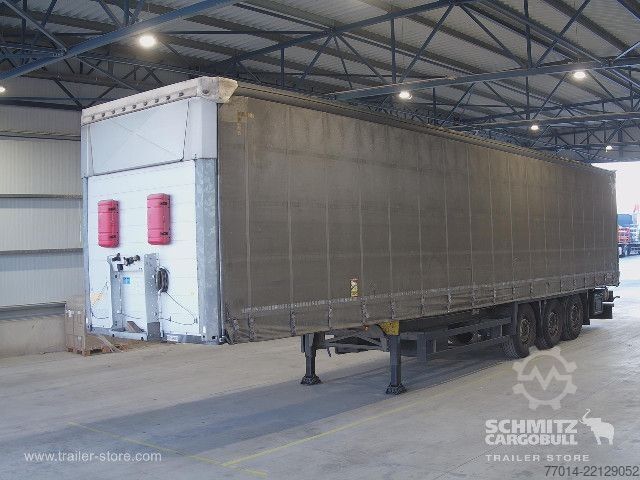 Open semitrailer with tarp Schmitz Cargobull Curtainsider Coil