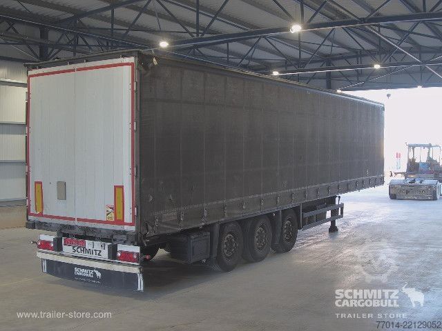 Open semitrailer with tarp Schmitz Cargobull Curtainsider Coil