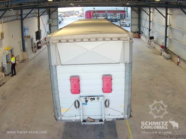 Open semitrailer with tarp Schmitz Cargobull Curtainsider Coil