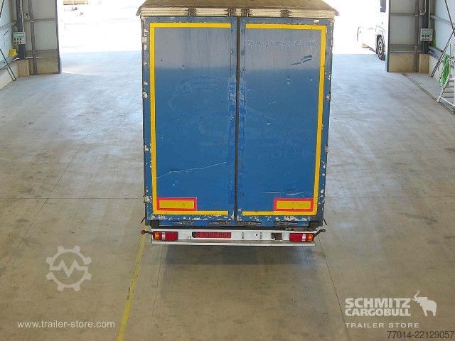 Open semitrailer with tarp Berger Curtainsider Standard