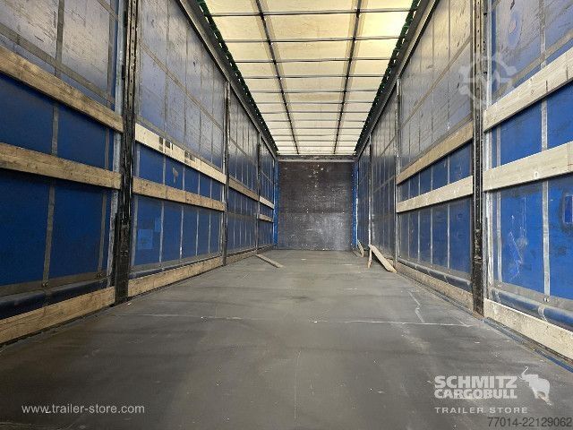 Open semitrailer with tarp Berger Curtainsider Standard