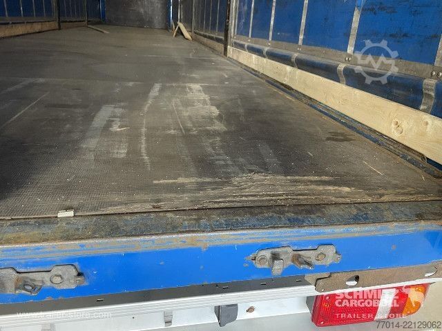 Open semitrailer with tarp Berger Curtainsider Standard