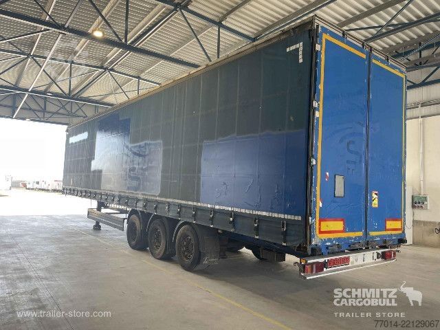 Open semitrailer with tarp Berger Curtainsider Standard