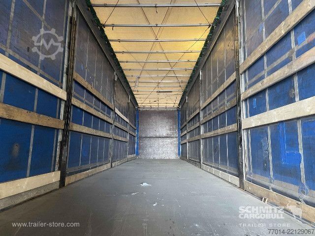 Open semitrailer with tarp Berger Curtainsider Standard