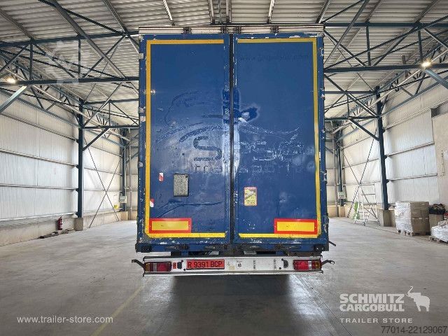 Open semitrailer with tarp Berger Curtainsider Standard