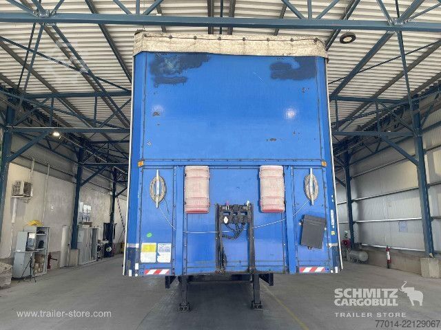 Open semitrailer with tarp Berger Curtainsider Standard