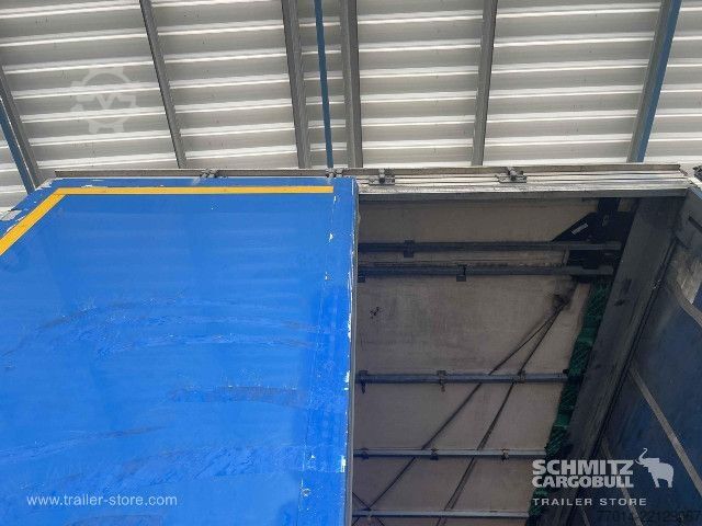 Open semitrailer with tarp Berger Curtainsider Standard