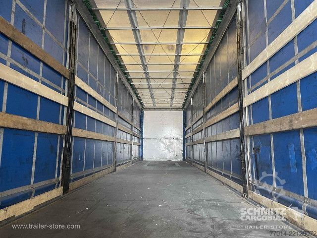 Open semitrailer with tarp Berger Curtainsider Standard