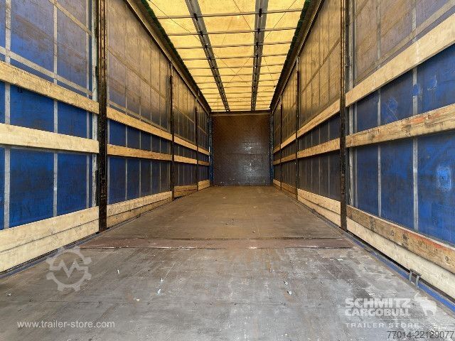 Open semitrailer with tarp Berger Curtainsider Standard