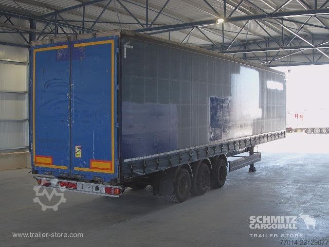 Open semitrailer with tarp Berger Curtainsider Standard