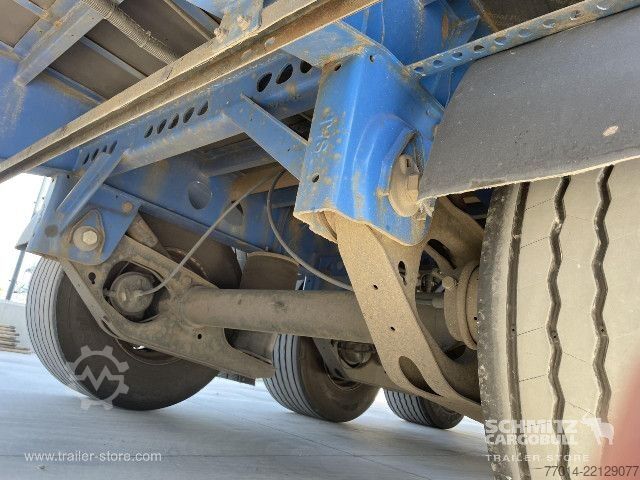Open semitrailer with tarp Berger Curtainsider Standard