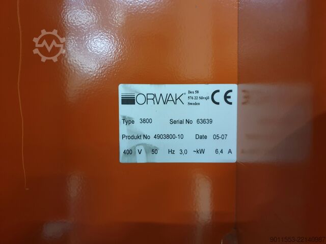 Bale press Orwak 3800
