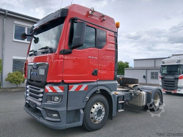 Standard tractor unit MAN TGX 18.470 BL Kipphydraulik Retarder Alu