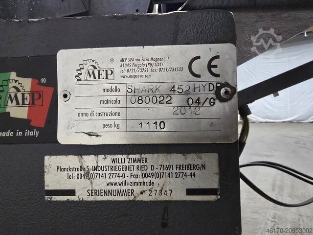  Mep Shark 452 Hydr