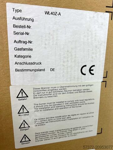 Burner Weishaupt WL40Z-A