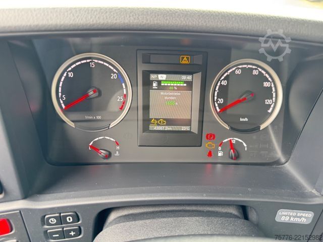 Swap body truck SCANIA R410 6x2   Euro6  Original 43.000Km  Bundeswehr
