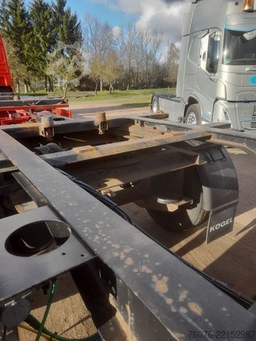 Swap chassis trailer KÖGEL AW18 - 2 Achs Lafette