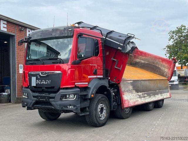 Three-sided tipper truck MAN TG-S 35.440 8x4 BB 4-Achs Kipper Bordmatik