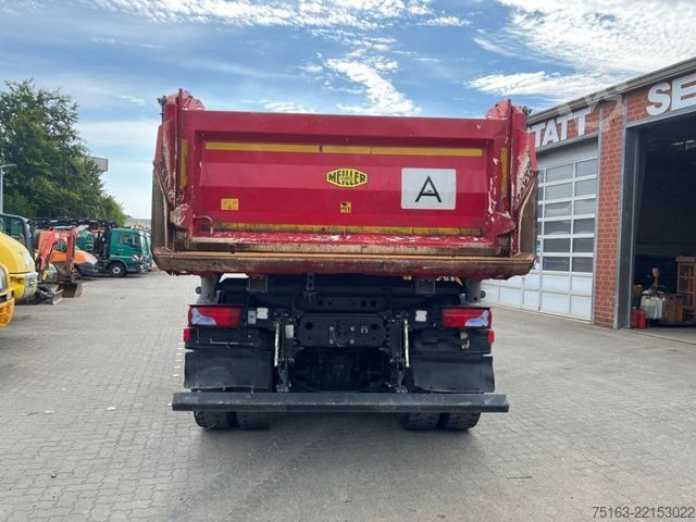 Three-sided tipper truck MAN TG-S 35.440 8x4 BB 4-Achs Kipper Bordmatik