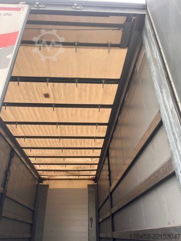Open trailer with tarp MÖSLEIN TP 11-D Tandem Schiebeplane, Edscha