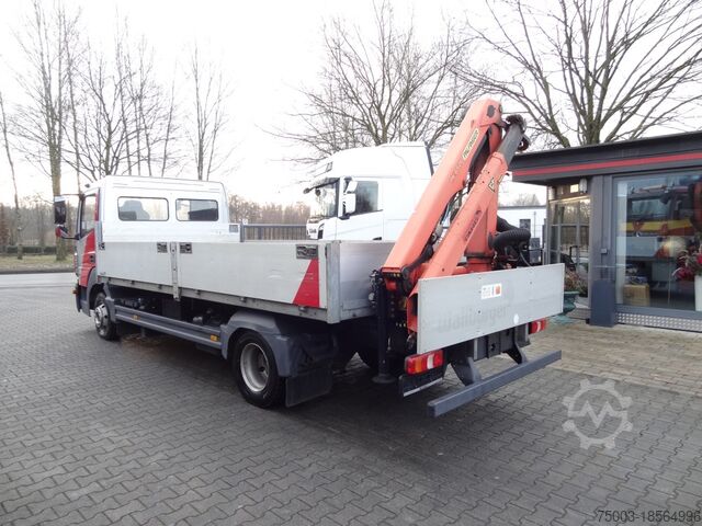 Truck-mounted crane van Mercedes-Benz Atego 818 Kran Palfinger 6501