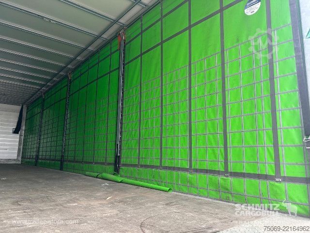 Auflieger mit Pritsche & Plane Schmitz Cargobull Curtainsider Standard UK