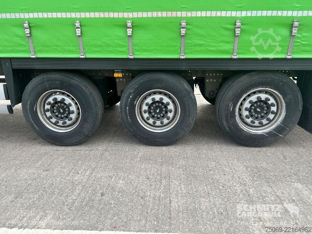 Auflieger mit Pritsche & Plane Schmitz Cargobull Curtainsider Standard UK