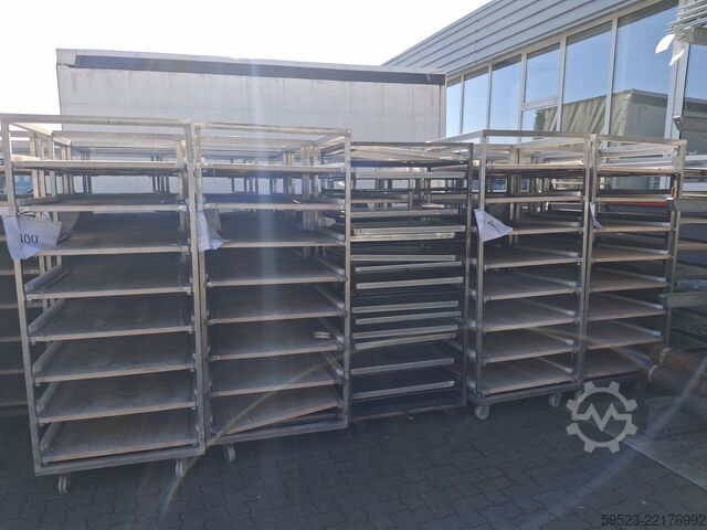 Thermo-Roll back trolley and peelboard trolley Heuft 10.12,5.08 und 10.12,5.10