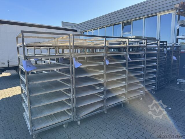 Thermo-Roll back trolley and peelboard trolley Heuft 10.12,5.08 und 10.12,5.10