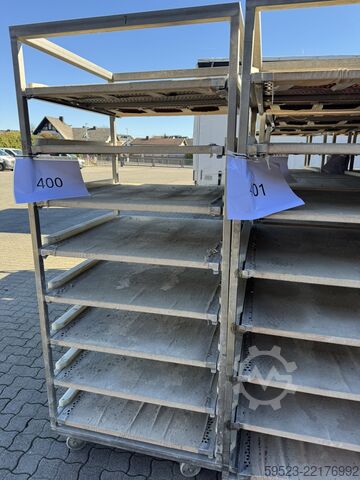 Thermo-Roll back trolley and peelboard trolley Heuft 10.12,5.08 und 10.12,5.10