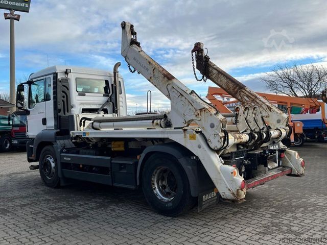 Skip truck MAN TG-S 18.420 4x2 Absetzkipper Meiller, Funk