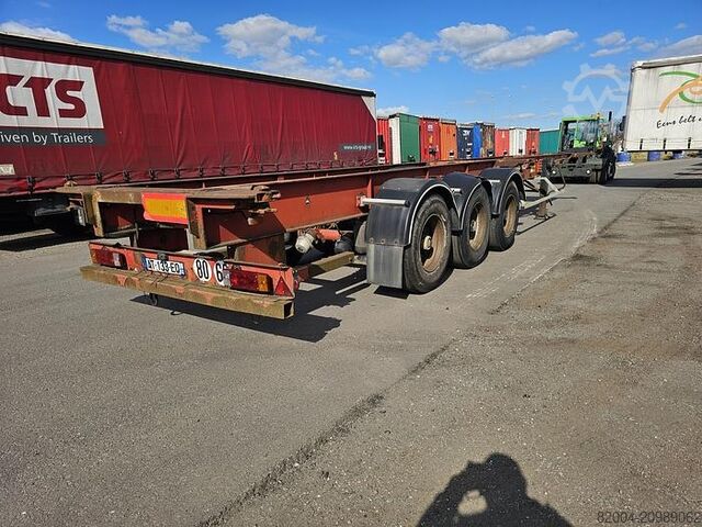 Container transport FREUHAUF VFK TF 38C1  40 2 X20  SMB DRUM