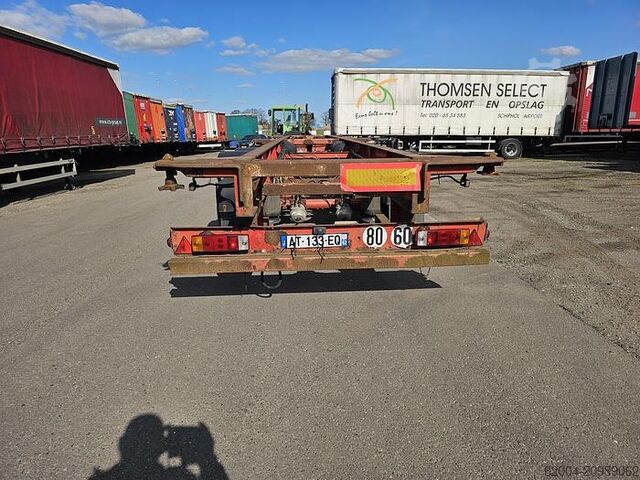 Container transport FREUHAUF VFK TF 38C1 40 2 X20 SMB DRUM