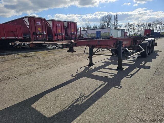 Container transport FREUHAUF VFK TF 38C1  40 2 X20  SMB DRUM